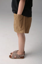 Load image into Gallery viewer, BB2427PA-Summer Japanese casual boys and girls cotton big pocket shorts