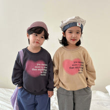 Load image into Gallery viewer, C83868SE-Boys and girls long-sleeved letter loose tops