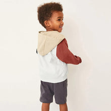Load image into Gallery viewer, HC1098SE-Little Maven cartoon European and American print hooded plus velvet sweatshirt
