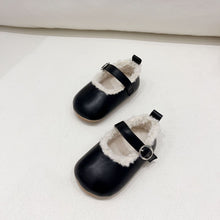 Load image into Gallery viewer, X880AC-Winter solid color Velcro plus velvet warm baby soft bottom non-slip toddler shoes