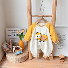 將圖片載入圖庫檢視器 2401357LS-萌趣卡通小熊立體裝飾連身衣