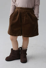 Load image into Gallery viewer, BB2459PCW-Autumn and winter Japanese corduroy parent-child shorts