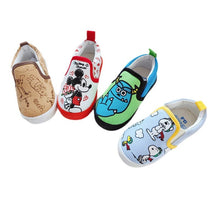 Load image into Gallery viewer, 110801AC- Spring and Autumn New Cartoon Slip-on Soft-soled Canvas Shoes