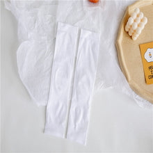 Load image into Gallery viewer, 1102AC-Summer ice silk children's anti-ultraviolet and anti-mosquito fingerless high elastic sunscreen sleeves