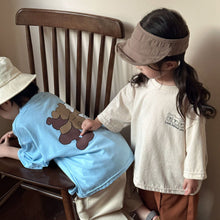 Load image into Gallery viewer, X83692SE-Summer pure cotton children's loose short-sleeved top