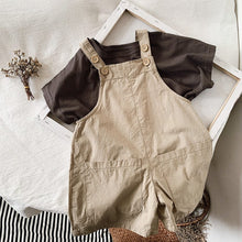 Load image into Gallery viewer, 2133LS-Summer Korean cotton breathable thin overalls