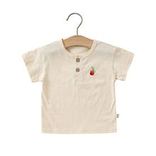 Load image into Gallery viewer, D24332SE-Summer fruit embroidered short-sleeved top