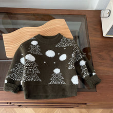 Load image into Gallery viewer, AY403SE-Winter Boys and Girls Fashion Thickened Knitted Pullover