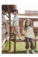 Load image into Gallery viewer, J1186PA-Spring and Autumn Boys and Girls Waffle Drawstring Pants Loose Casual Pants