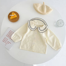 Load image into Gallery viewer, k3855TG- Korean cotton embroidered suspender top + suspender pants set