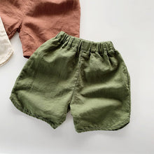 Load image into Gallery viewer, 2273PA-Summer Korean style casual cotton and linen shorts