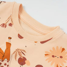 Load image into Gallery viewer, 5797SE-malwee spring and autumn round neck girls printed long-sleeved top