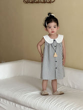 Load image into Gallery viewer, XZ260912TG-夏季格紋兄妹套裝