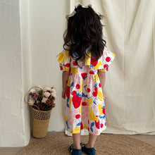 Load image into Gallery viewer, X21183DS-Summer cotton Korean style floral dress