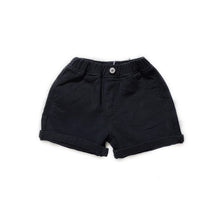Load image into Gallery viewer, 21021PCW-Summer black neutral denim shorts parent-child outfit