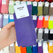 Load image into Gallery viewer, M-1605AC-Korean MARIAN Morandi color long tube socks for adults (5 pairs minimum order, can be mixed colors)