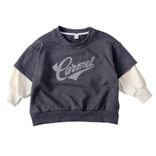 Load image into Gallery viewer, Q83013SE- Spring and Autumn Children's Fake Two-Piece Long-Sleeved Top