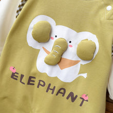 Load image into Gallery viewer, 2519005LS-秋季嬰幼兒動物大圖連體長袖爬服