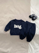 Load image into Gallery viewer, H10118LS-Spring Korean version of simple letter embroidery long-sleeved bodysuit & suit