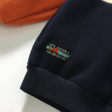 Load image into Gallery viewer, HC1102TG-Little maven autumn and winter plus velvet long-sleeved sweatshirt + pants two-piece set