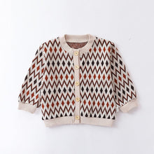 Load image into Gallery viewer, D23299SE-Thin children's knitted cardigan sweater jacket