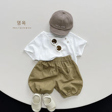 Load image into Gallery viewer, 23101SE-Summer Korean cotton and linen short-sleeved top