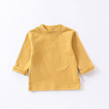 Load image into Gallery viewer, D23340SE-Baby long-sleeved half-high collar thermal underwear