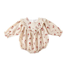 Load image into Gallery viewer, D23119LS-Spring and Autumn Retro Floral Nordic Style Long Sleeve Bodysuit