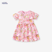 Load image into Gallery viewer, S1873DS-Summer cotton short-sleeved lion dress