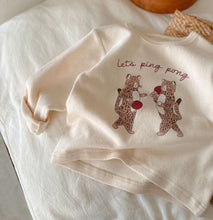 Load image into Gallery viewer, TC1503TG-Autumn and winter cartoon home clothes long-sleeved top + pants two-piece set