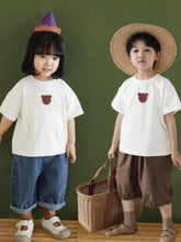 Load image into Gallery viewer, 071902PCW-Summer Bear Printed Short Sleeve Parent-Child Outfit