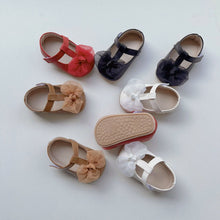 Load image into Gallery viewer, X915AC-Summer lace flower soft bottom non-slip toddler shoes