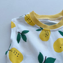 Load image into Gallery viewer, 6205LS-Korean style baby summer sleeveless printed crawling clothes