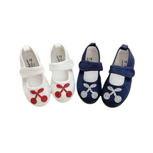 Load image into Gallery viewer, 122301AC- Spring Little Cherry Soft-soled Children's Canvas Shoes