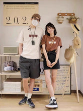 Load image into Gallery viewer, 071902PCW-Summer Bear Printed Short Sleeve Parent-Child Outfit