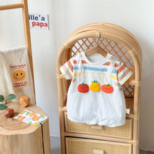 Load image into Gallery viewer, 2402313LS-Summer Tomato Fake Two-piece Short-sleeved Climbing Suit