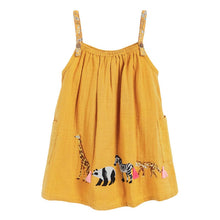 Load image into Gallery viewer, S1222DS-Little maven summer short-sleeved girls animal pattern dress