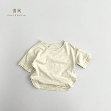 Load image into Gallery viewer, 23072SE-Summer Cream Salad Cotton Short Sleeve T-Shirt