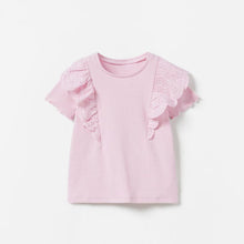 Load image into Gallery viewer, 9226SE-Summer European and American children's round neck short-sleeved tops