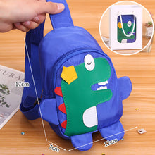 Load image into Gallery viewer, 82601AC- Korean cartoon little dinosaur crossbody canvas bag