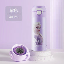 Load image into Gallery viewer, 6145AC-Cartoon 316 stainless steel portable and shatterproof children's bouncing thermos cup