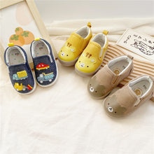 Load image into Gallery viewer, Q068AC- Spring and Autumn Cartoon 3D Children's Soft-soled Canvas Shoes