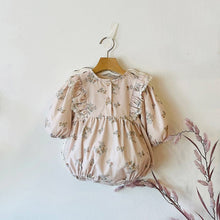 Load image into Gallery viewer, Y9309LS-Autumn Puff Sleeve Small Floral Newborn Baby Clothes