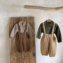 Load image into Gallery viewer, Y5402PA-Spring Men's and Women's Cotton and Linen Bib Bloomers