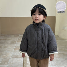 Load image into Gallery viewer, D83038SE-Winter quilted thickened solid color jacket