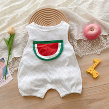 Load image into Gallery viewer, 23022129LS-Sleeveless small fresh thin jumpsuit