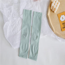 Load image into Gallery viewer, 1102AC-Summer ice silk children's anti-ultraviolet and anti-mosquito fingerless high elastic sunscreen sleeves