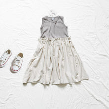 Load image into Gallery viewer, 22001PCW-Japanese style spring and summer long swing vest dress parent-child outfit