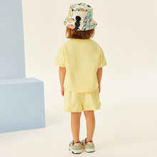 Load image into Gallery viewer, 22321TG-Summer short-sleeved RABBIT printed cotton top + shorts set