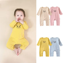 Load image into Gallery viewer, D23291LS-Baby warm one-piece bottoming pajamas